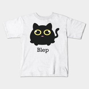 Blob Kitty Kids T-Shirt